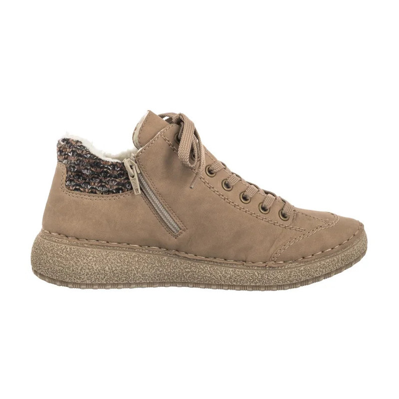 Rieker Beżowe 50903-20 Beige (RI200-a) shoes