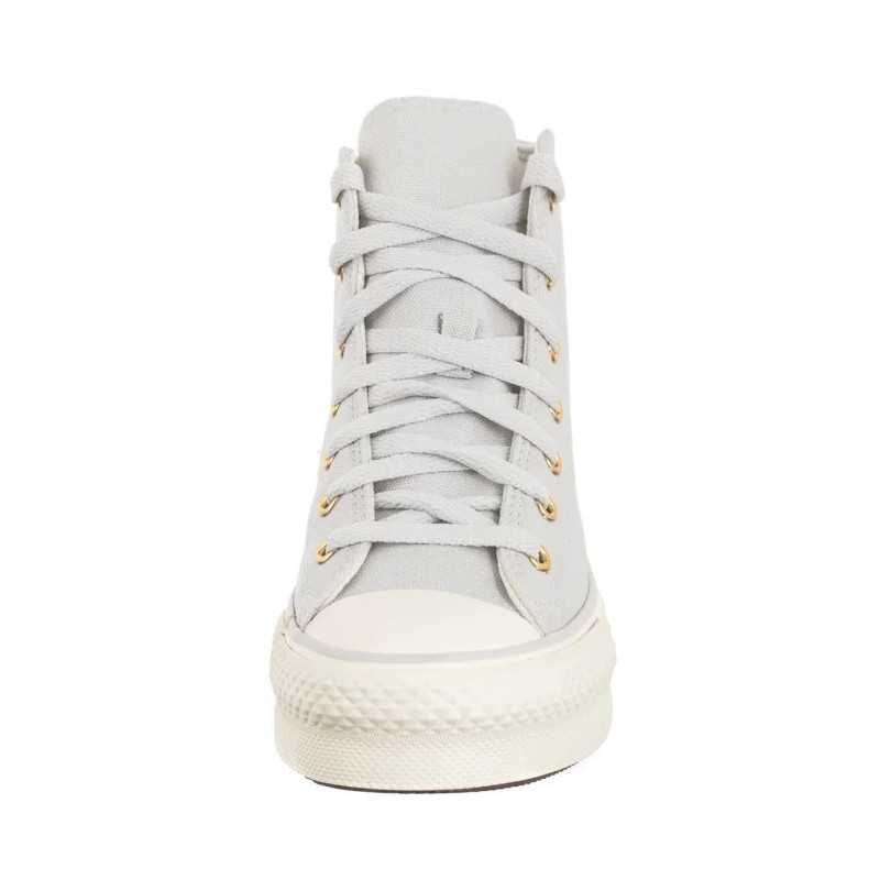 Converse CTAS Eva Lift Hi Barely Grey/Egret/Gold A10382C (CO704-a) shoes