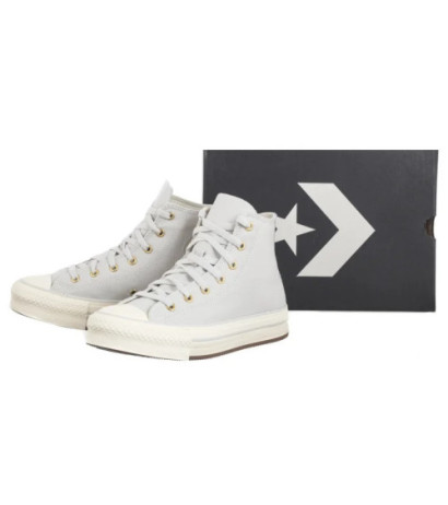 Converse CTAS Eva Lift Hi Barely Grey/Egret/Gold A10382C (CO704-a) shoes