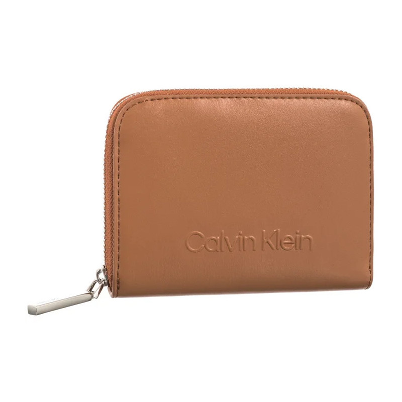 Calvin Klein Embossed Logo Zip MD Wallet Lion K60K612437 GDB (CK563-a) handbag