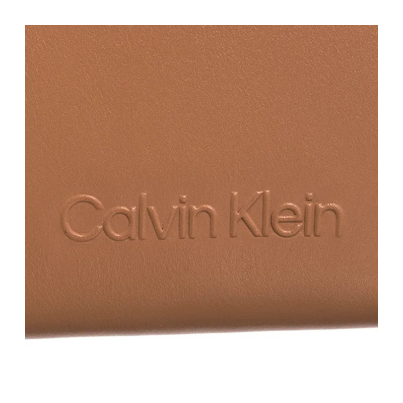 Calvin Klein Embossed Logo Zip MD Wallet Lion K60K612437 GDB (CK563-a) handbag