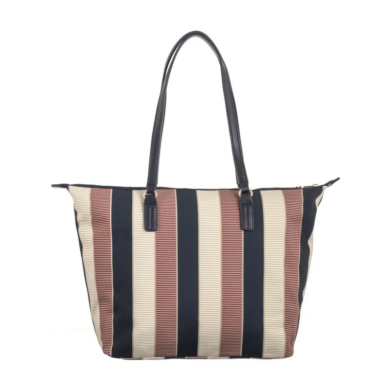 Tommy Hilfiger Poppy Tote Stripe AW0AW16446 AEG (TH1176-a) handbag