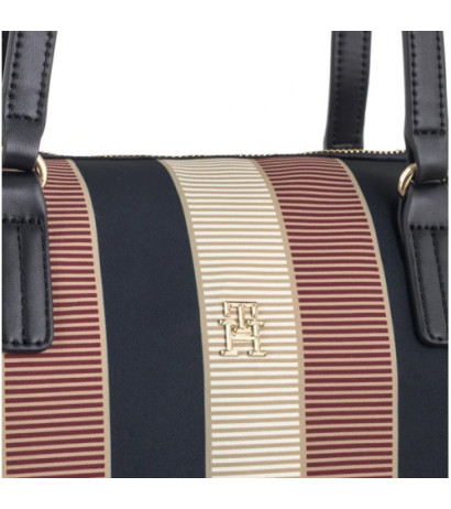 Tommy Hilfiger Poppy Tote Stripe AW0AW16446 AEG (TH1176-a) handbag