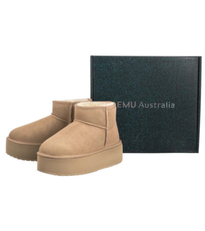 EMU Australia Stinger Micro Flatform Almond W13082 (EM505-c) shoes