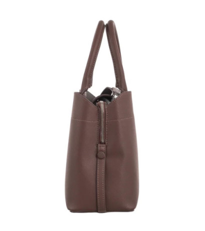 Calvin Klein CK Business Medium Tote Saffiano Cioccolate Lab/Cinder K60K612572 HJM (CK570-a) handbag