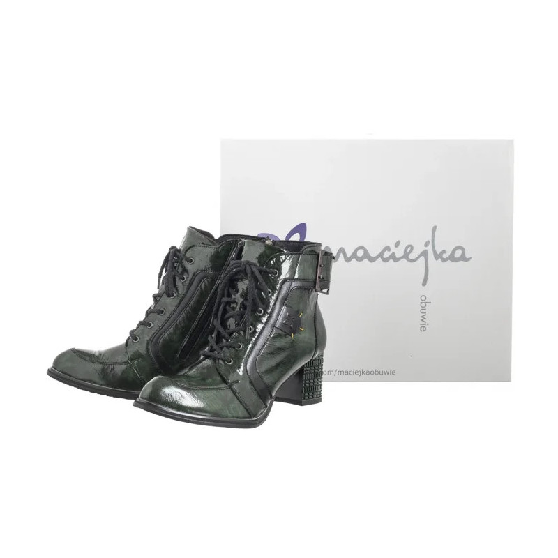 Maciejka Zielone Lakierowane 06598-09/00-8 (MA1256-a) shoes