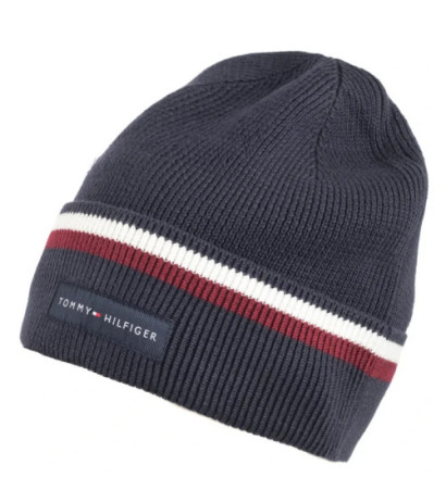 Tommy Hilfiger TH Corp Love Solid Stripe Beanie AM0AM12983 DW6 (TH1182-a) cap