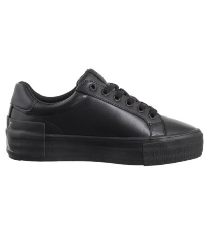 Calvin Klein Vulc Flatform Low Mg Lth Triple Black YW0YW01613 0GJ (CK569-a) shoes