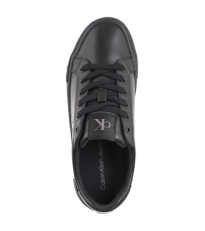 Calvin Klein Vulc Flatform Low Mg Lth Triple Black YW0YW01613 0GJ (CK569-a) shoes