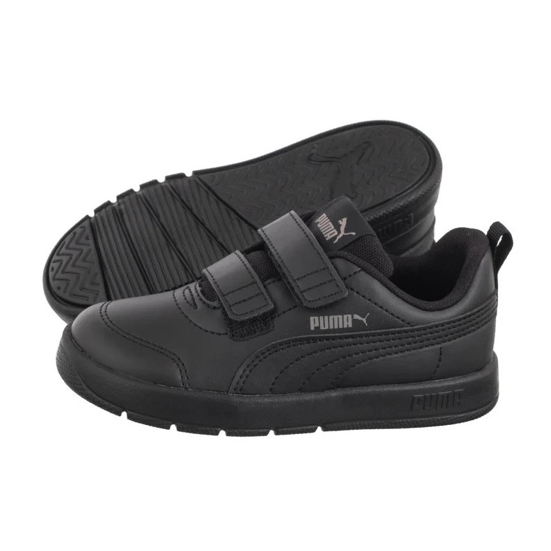 Puma Courtflex V3 V Inf Puma Black-Black/Cast Iron 310252-01 (PU601-a) sports shoes