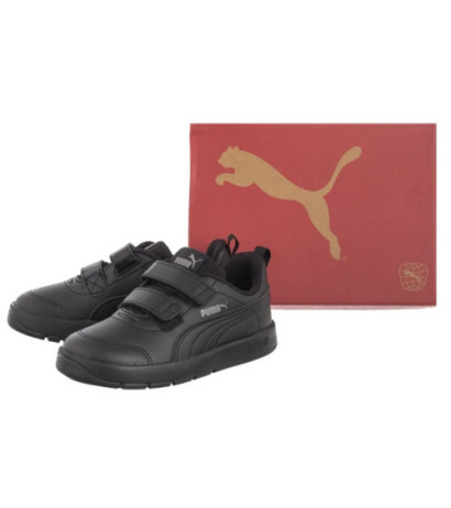 Puma Courtflex V3 V Inf Puma Black-Black/Cast Iron 310252-01 (PU601-a) sports shoes