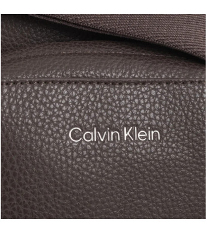 Calvin Klein CK Must Reporter S W/PCKT Java Brown Pebble K50K512204 BAR (CK546-b) handbag