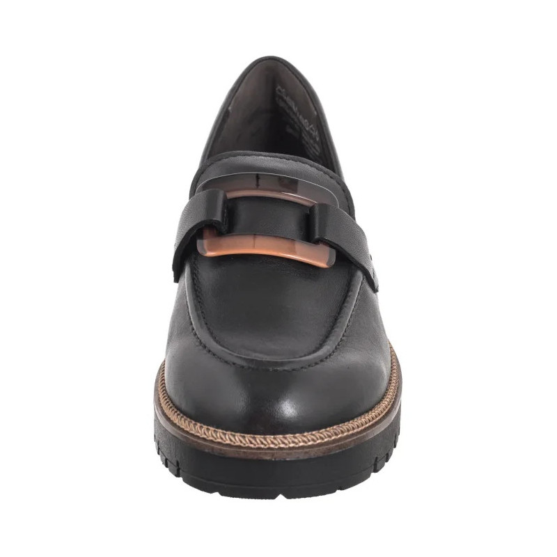 Tamaris Czarne 1-24722-43 003 Black Leather (TM513-a) shoes