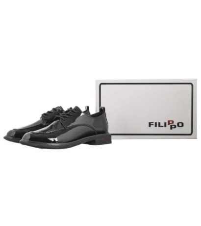 Filippo Czarne DP6307/24 BK (FO115-a) shoes