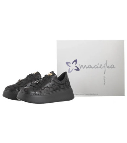 Maciejka Czarne Koła 06191-42/00-8 (MA1131-g) shoes