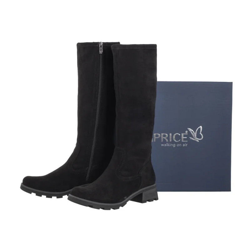 Caprice Czarne 9-26603-43 044 Black Stretch  (CP419-a) boots