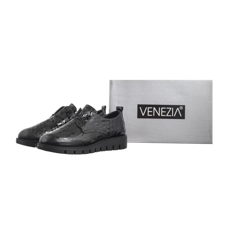 Venezia Czarne H006LEBLOSP052 (VE789-a) shoes