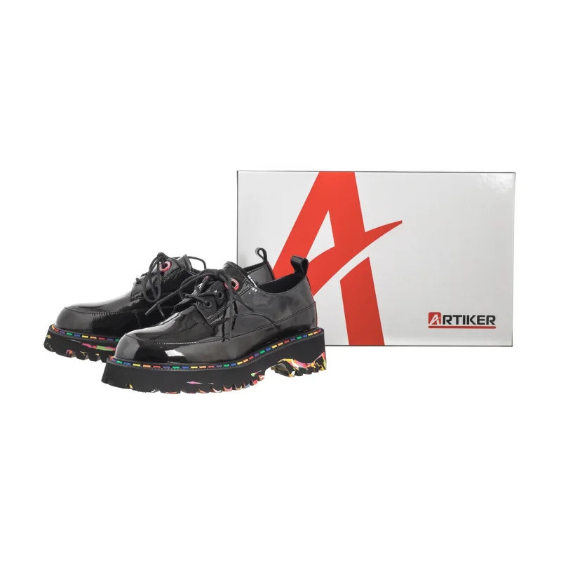 Artiker Czarne Lakierowane 55C0497 (AR135-a) shoes