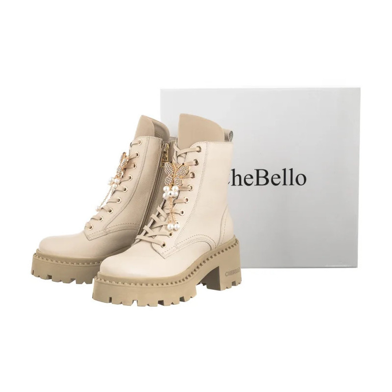 CheBello Beżowe 4590-157-000-MIC-S303 (CH144-a) shoes