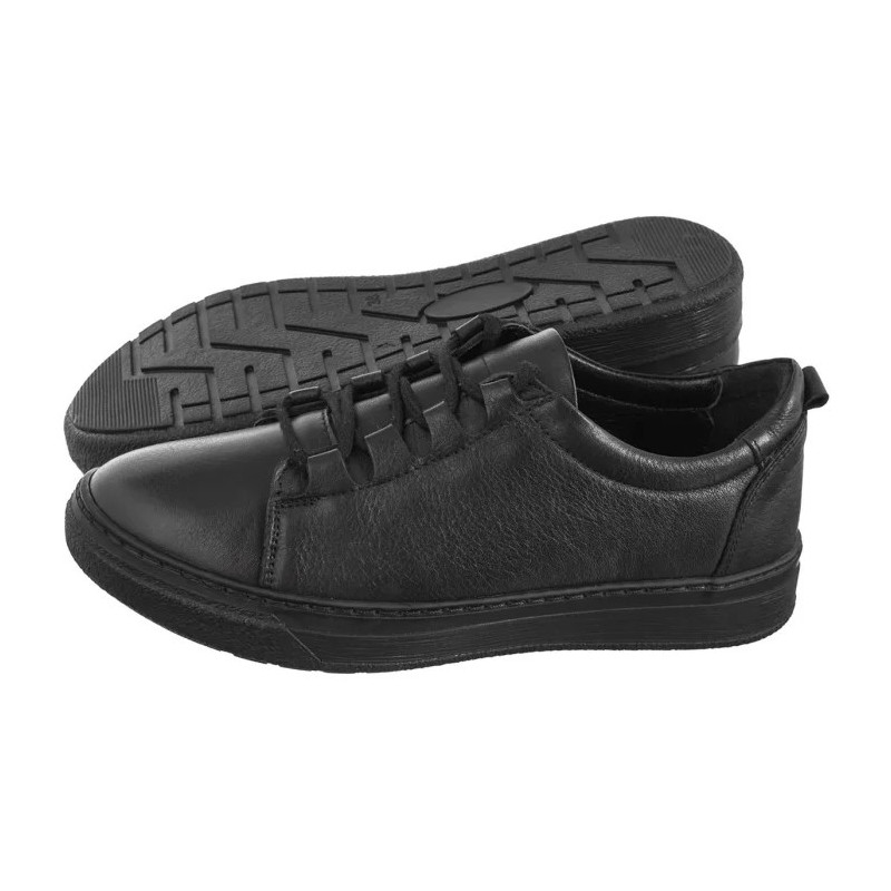 Venezia Czarne D009LEBLOSP048 (VE788-a) shoes