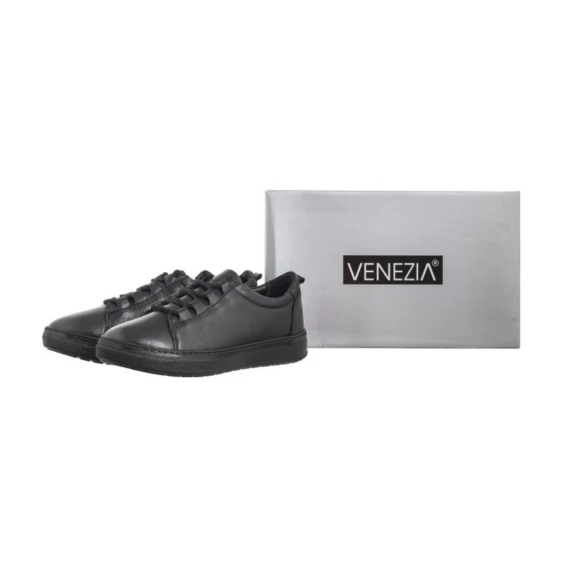 Venezia Czarne D009LEBLOSP048 (VE788-a) shoes