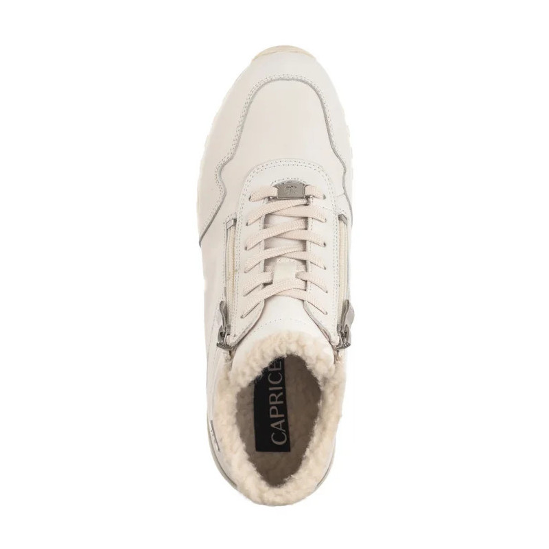 Caprice Beżowe 9-26201-43 404 Cream Nappa (CP420-a) shoes