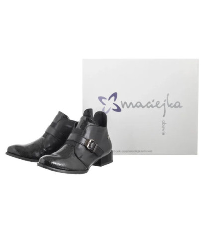 Maciejka Czarne 06692-01/00-8 (MA1267-a) shoes