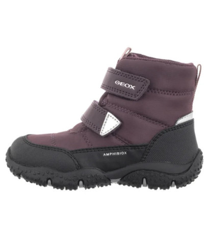 Geox B Baltic G.B Abx B - Nyl+Dbk DK Burgundy/Black B4654B 0FU50 C7J9B (GE195-a) ankle boots