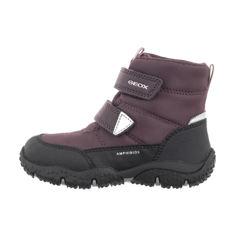 Geox B Baltic G.B Abx B - Nyl+Dbk DK Burgundy/Black B4654B 0FU50 C7J9B (GE195-a) ankle boots