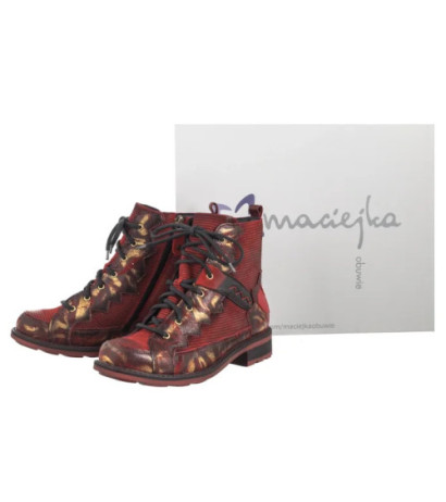 Maciejka Czerwone 06558-08/00-8 (MA1266-b) shoes