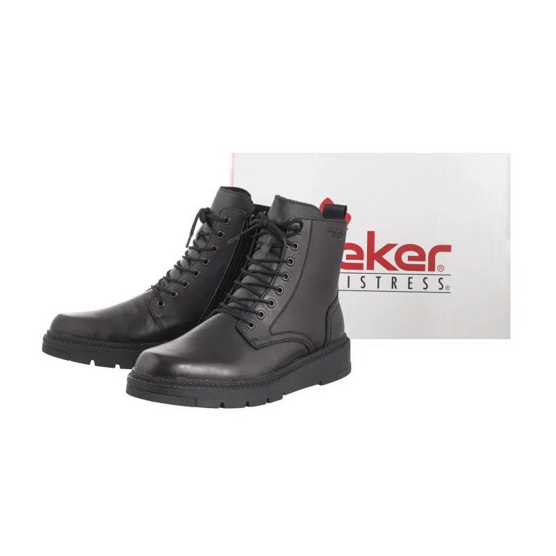 Rieker Czarne 30101-00 Black (RI210-a) boots