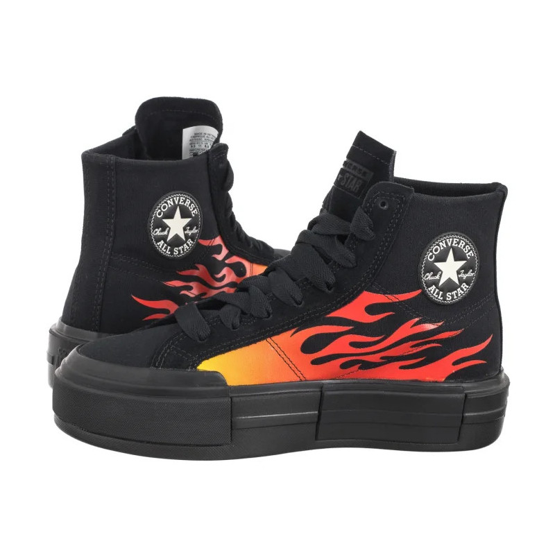 Converse shoes black and red hotsell