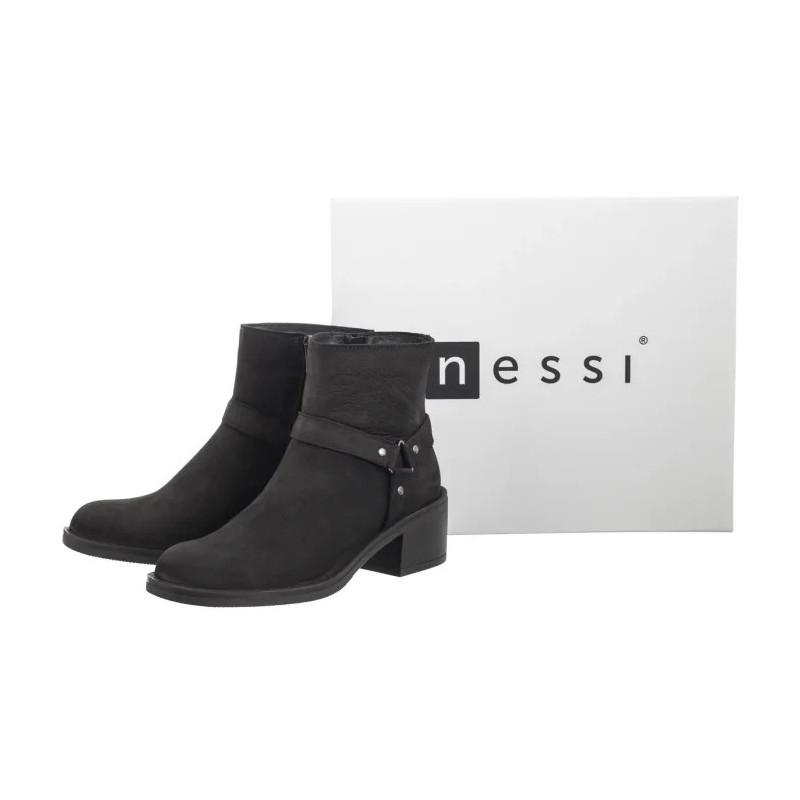 Nessi Czarne 24695_ 9 (NE408-a) shoes