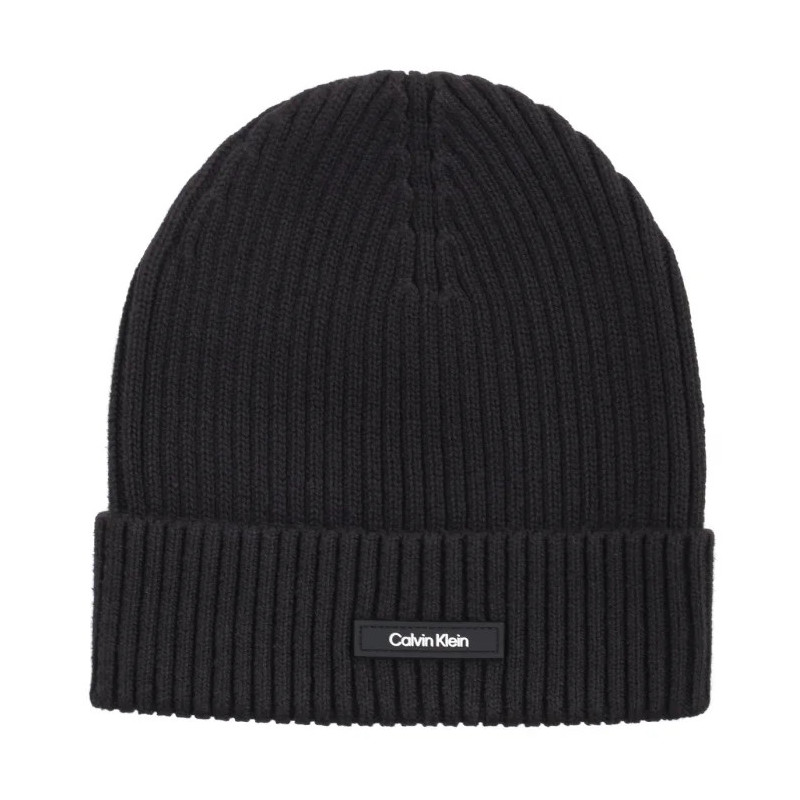 Calvin Klein Gs Classic Rib Beanie+Scarf Ck Black K50K512389 BEH (CK577-a) cap