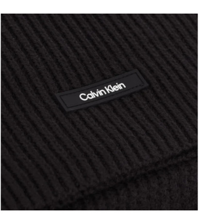 Calvin Klein Gs Classic Rib Beanie+Scarf Ck Black K50K512389 BEH (CK577-a) cap