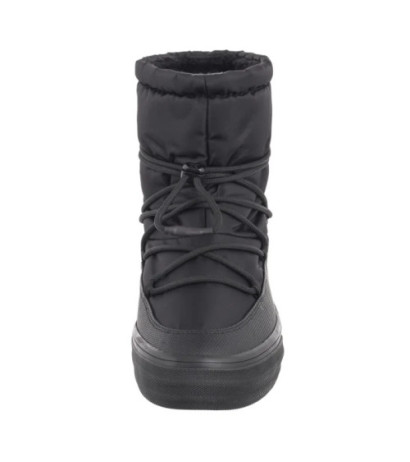 Calvin Klein Vulc Flatform Snow Boot Wn Triple Black YW0YW01591 0GJ (CK580-a) shoes