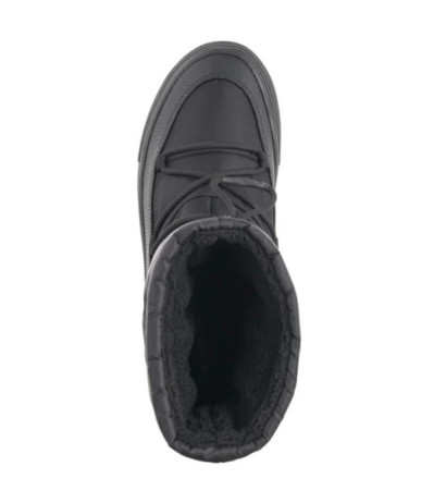 Calvin Klein Vulc Flatform Snow Boot Wn Triple Black YW0YW01591 0GJ (CK580-a) shoes