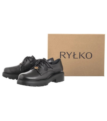 Ryłko Czarne C2RU5_W_ _LE3 (RY913-a) shoes