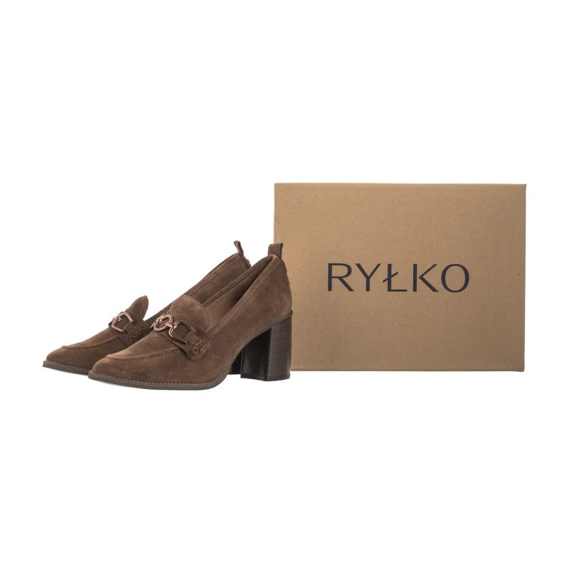 Ryłko Brązowe D7RU3_T1 _1TK (RY889-a) shoes