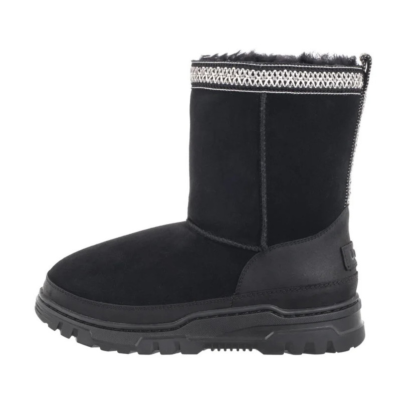 UGG Kids Classic Short Trailgazer 1157694K BLK (UA121-a) boots