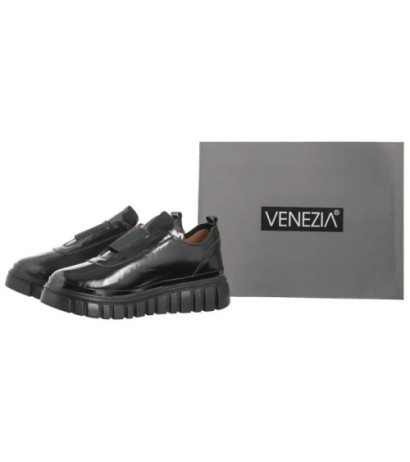 Venezia Czarne R016PABLOBL047 (VE792-a) shoes