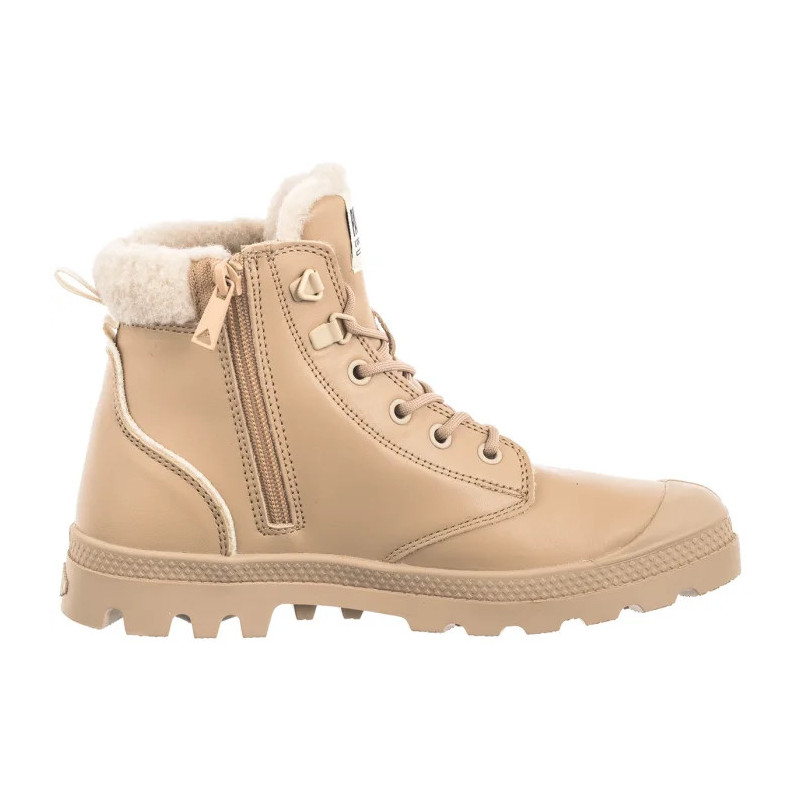 Palladium Pampa Hi Snow Warm Beige Tan 94380-235-M  (PA138-a) shoes