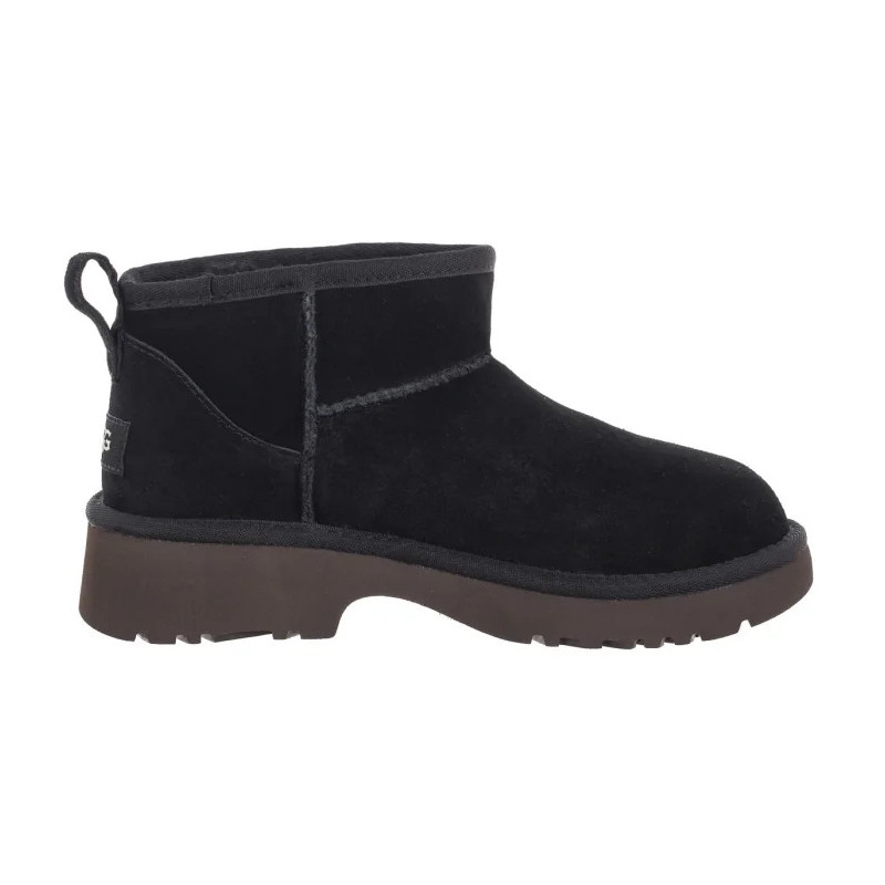 UGG Kids Classic Ultra Mini New Heights 1157732K BLK (UA114-a) shoes