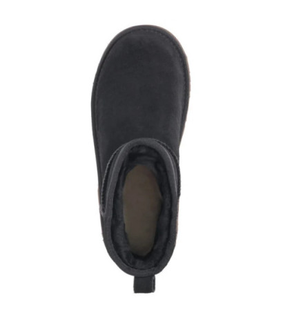 UGG Kids Classic Ultra Mini New Heights 1157732K BLK (UA114-a) shoes