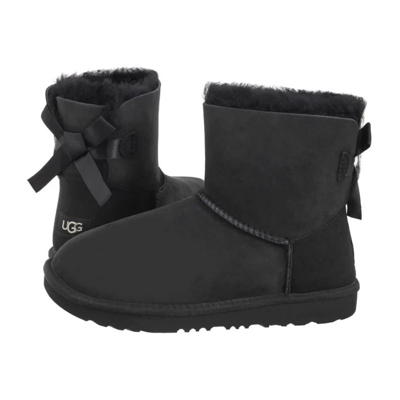 UGG K Mini Bailey Bow II 1017397K BLK (UA119-a) boots