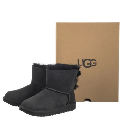 UGG K Mini Bailey Bow II 1017397K BLK (UA119-a) boots