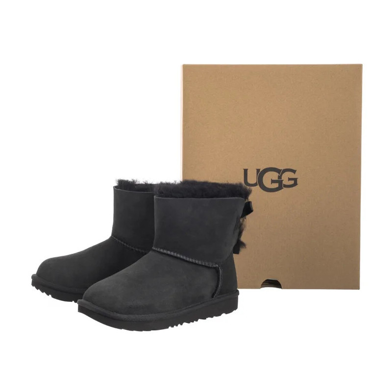 UGG K Mini Bailey Bow II 1017397K BLK (UA119-a) boots