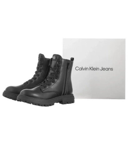 Calvin Klein Lace-Up Bootie Black V3A5-81018-1355999 (CK600-a) shoes