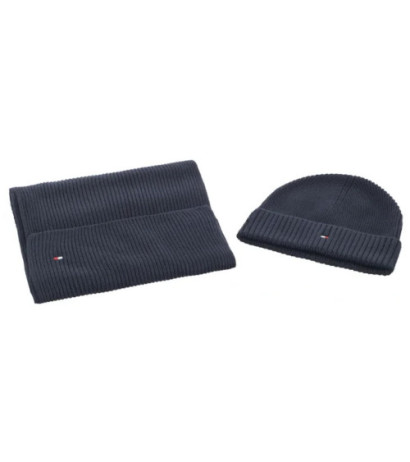 Tommy Hilfiger Flag Pima Cotton Beanie&Scarf AM0AM012937 DW6 (TH1203-a) cap