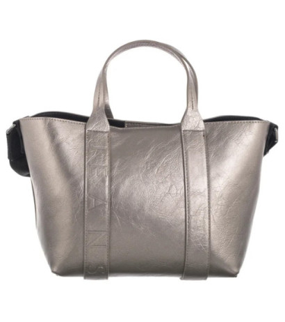 Tommy Hilfiger Tjw City Bold Mini Tote Silver AW0AW16501 (TH1208-a) handbag